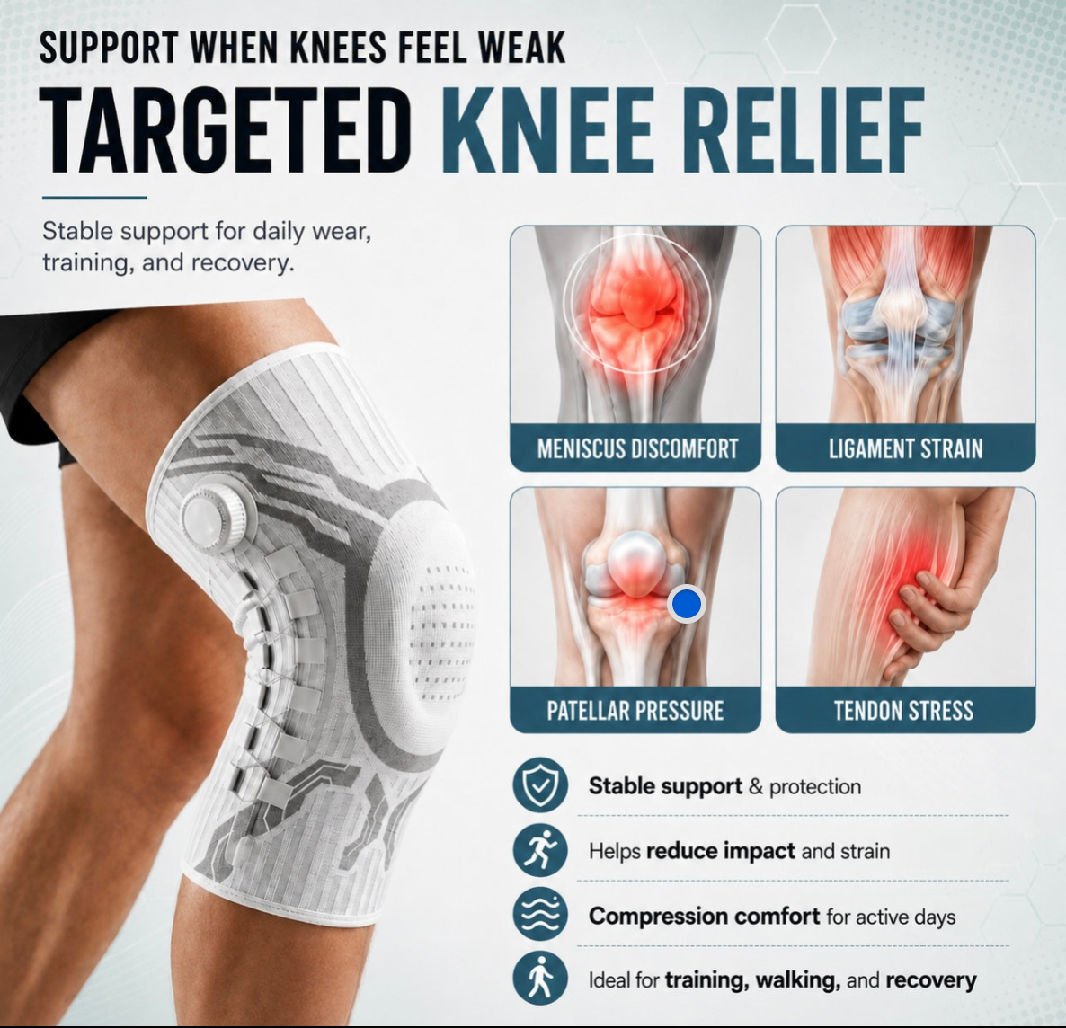 Barconic Adjustable Knee Brace