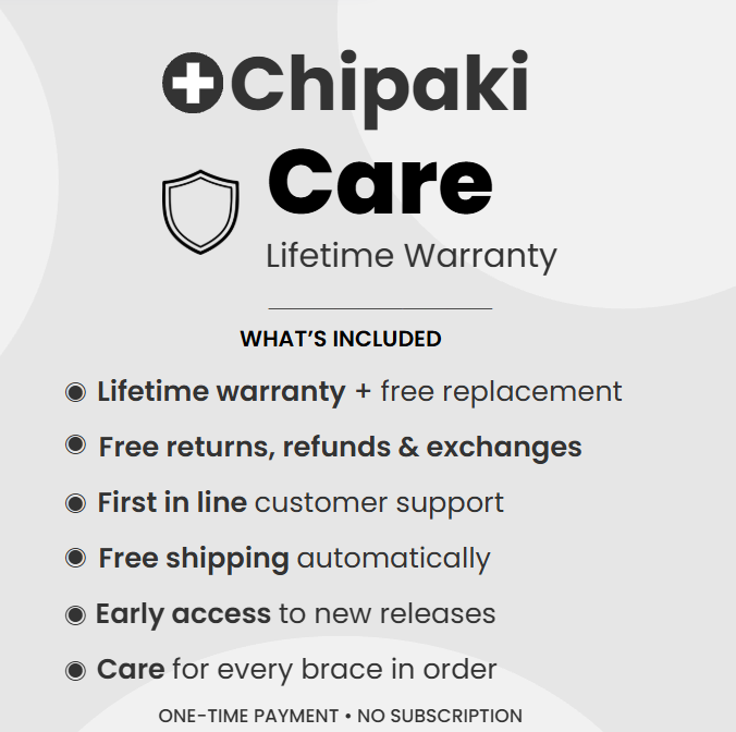 Chipaki lifetime warranty: what's covered